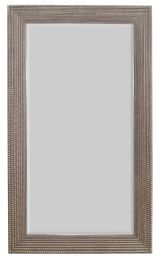 Beaded Mirror Silver