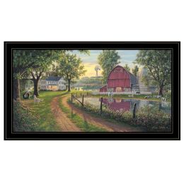 Trendy Decor 4U "The Road Home" Framed Wall Art