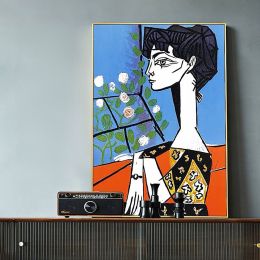 Handmade Oil Painting Nice Day Sky Sea Meadow Flowers Painting on Canvas (Style: 09, size: 50x70cm)